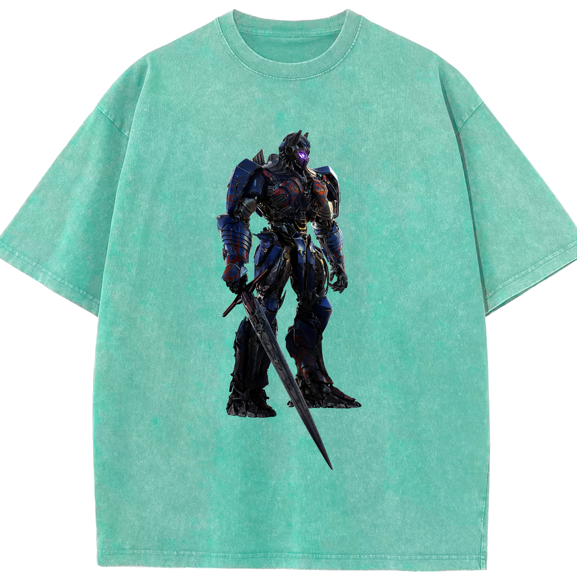 （画像用） Transformers トランスフォーマー 綿100% ヴィンテージ風 半袖Tシャツ（フロントプリント）